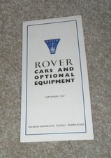 Rover Price & Option Guide