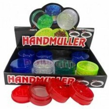 5 PART PLASTIC HERB GRINDER