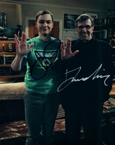 Leonard nimoy jim parsons 8x10 - leonard,