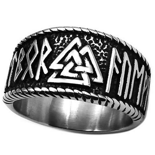 Viking valknut ring unisex - valknut,