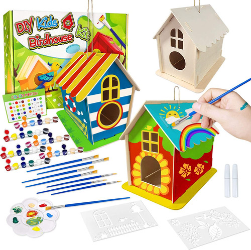 Diy birdhouse kit for kids - kit, kids,