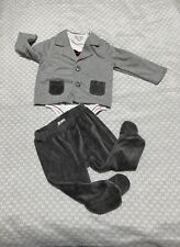 baby boy three piece suit 6-9 Months - Quiltex (B)