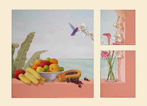 Tropical print - tropical, on