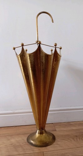 Vintage brass umbrella shaped - vintage,