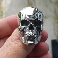 Men's Women's Skull Ring 925