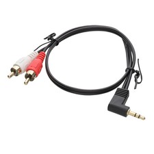 Right Angle 3.5mm AUX Stereo