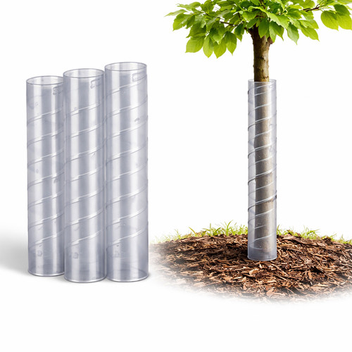 Spiral tree guards plastic - spiral,