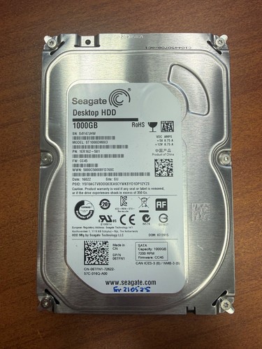 Five seagate st1000dm003 1tb - st1000dm003,