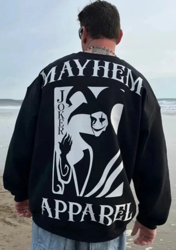 Mayhem apparel joker hoodie - apparel,