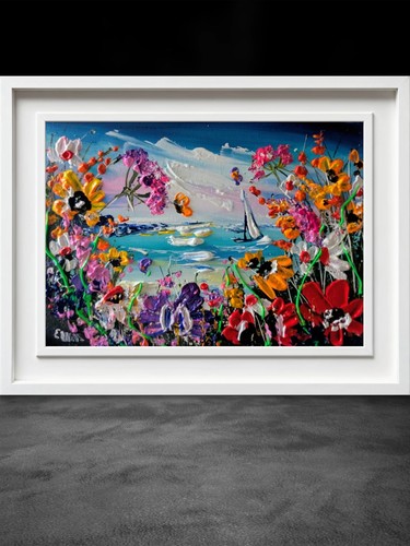 Original acrylic painting - original, on