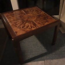 Mid Century Danish Teak & Tile