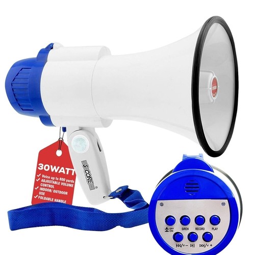 Core megaphone 30w - 30w, horn