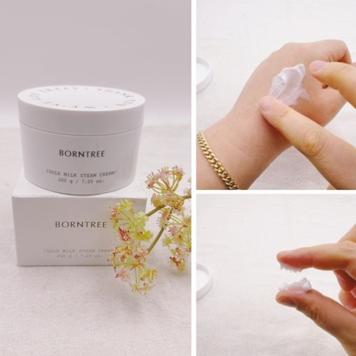 Borntree gold milk steam cream - gold,