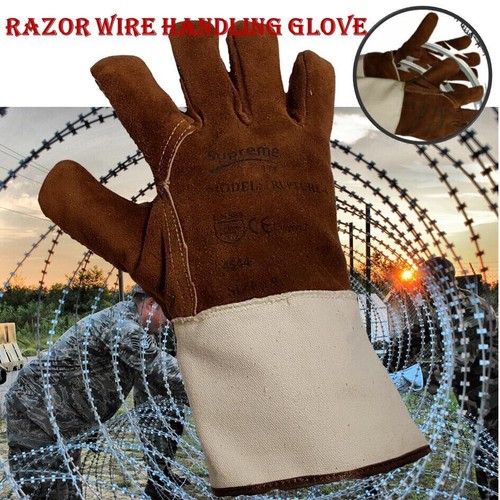 Razor wire gauntlets - wire,
