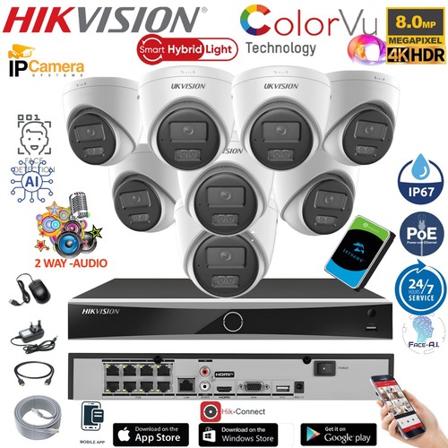 Hikvision cctv 8mp nvr - hikvision,