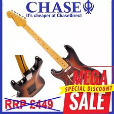 Vintage V6M Left Handed Electric Guitar Sunset Sunburst LV6MSSB Limited Edition~