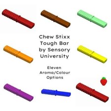 Sensory  Fidget Toy Chew Tough Bar Textured Autism Biting Teething SEN ADHD