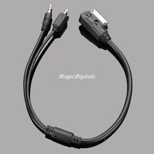 1X Car AMI MDI MMI Mp3 3.5mm AUX Cable Interface Adaptor for IPod Audi VW Iphone