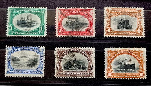 Scott 294 298 vf xf - us,