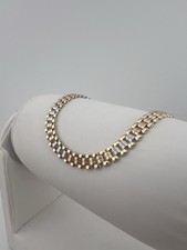 9ct Multi Gold Ladies Bracelet