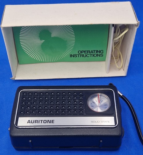 Vintage auritone transistor - vintage,