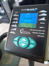 Roger Black Fitness Exercise Bike with Adapter