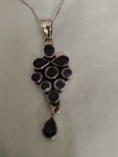 Stunning Sterling Silver Dark