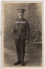 Military Postcard WW1 Soldier