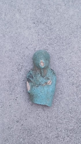 Acient egyptian ushabti dated - egyptian,