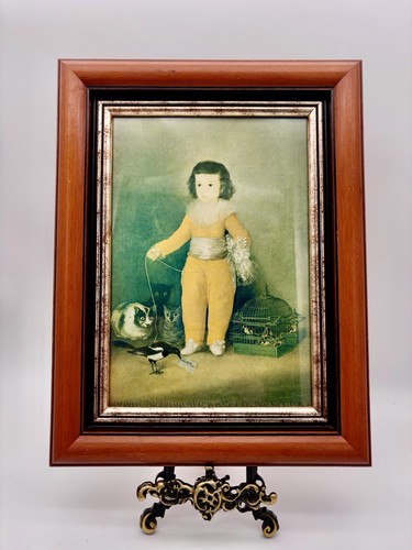 Vintage framed francisco goya - vintage,