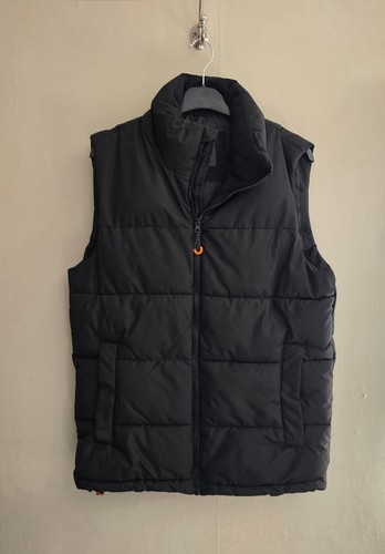 Primark black padded - primark, zip-up