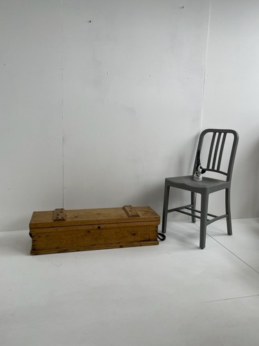 Vintage wooden storage - , box