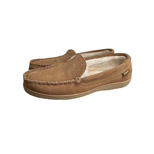 Clarks mens tan suede - clarks, moccasin
