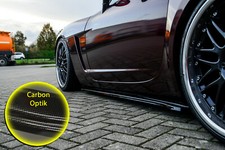 Bi cup side sills sideskirts