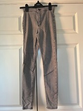 Topshop Grey Joni Jeans W28