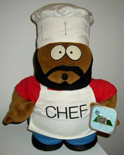 South Park Plush soft toy collectable Chef by fun-4-all with Tags 14” tall