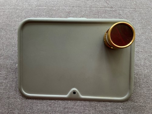 Unused number plate rear - plate,