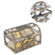 Clear Plastic Treasure Chest