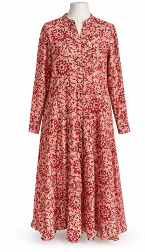 Fabindia ladies dress silk - ladies, 14