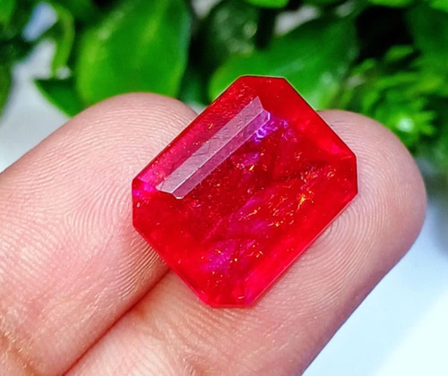 Natural red ruby emerald - natural,