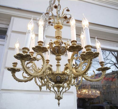 Antique vintage chandelier - vintage,