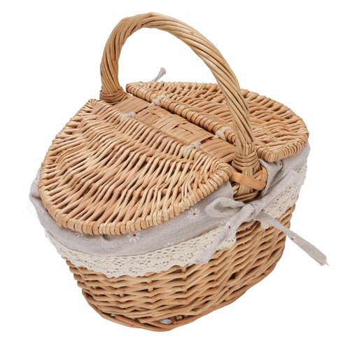 Basket removable liner wicker - basket,