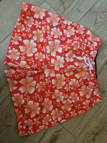 Small orange summer mens swim - summer,