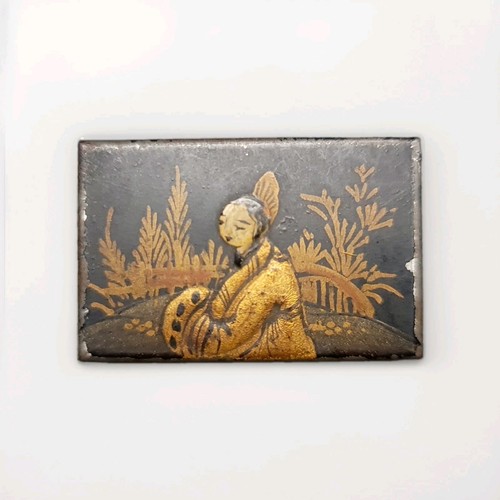 Vintage oriental hand painted - oriental, hand-painted