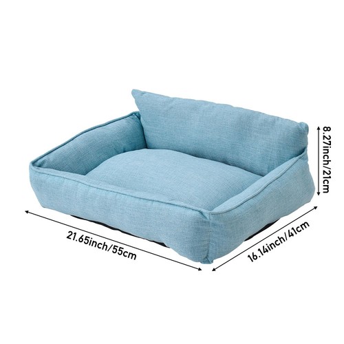 Orthopedic dog bed soft linen - orthopedic,