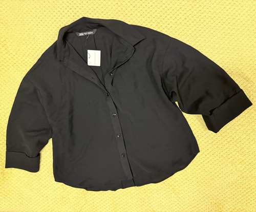 Zara black loose - loose, fit