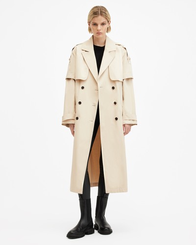Allsaints women beige clyde - allsaints, women's