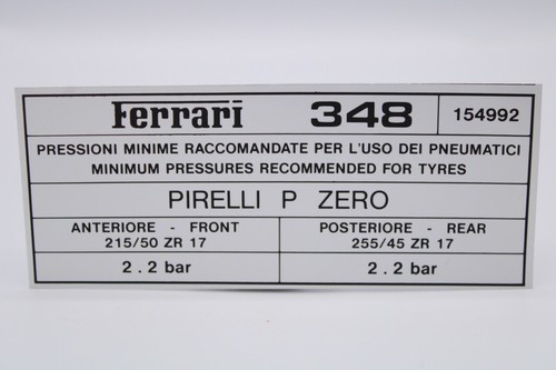 1989 ferrari 348 oem tyre - ferrari,