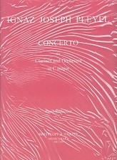 PLEYEL CLARINET CONCERTO IN C Clarinet & Piano