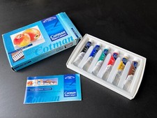 Cotman Water Colours Watercolour Set - Vintage - 6 Tubes of Colours